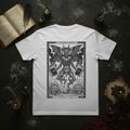 T-Shirt Dante series Tenebris Veritas-White-Streetwear