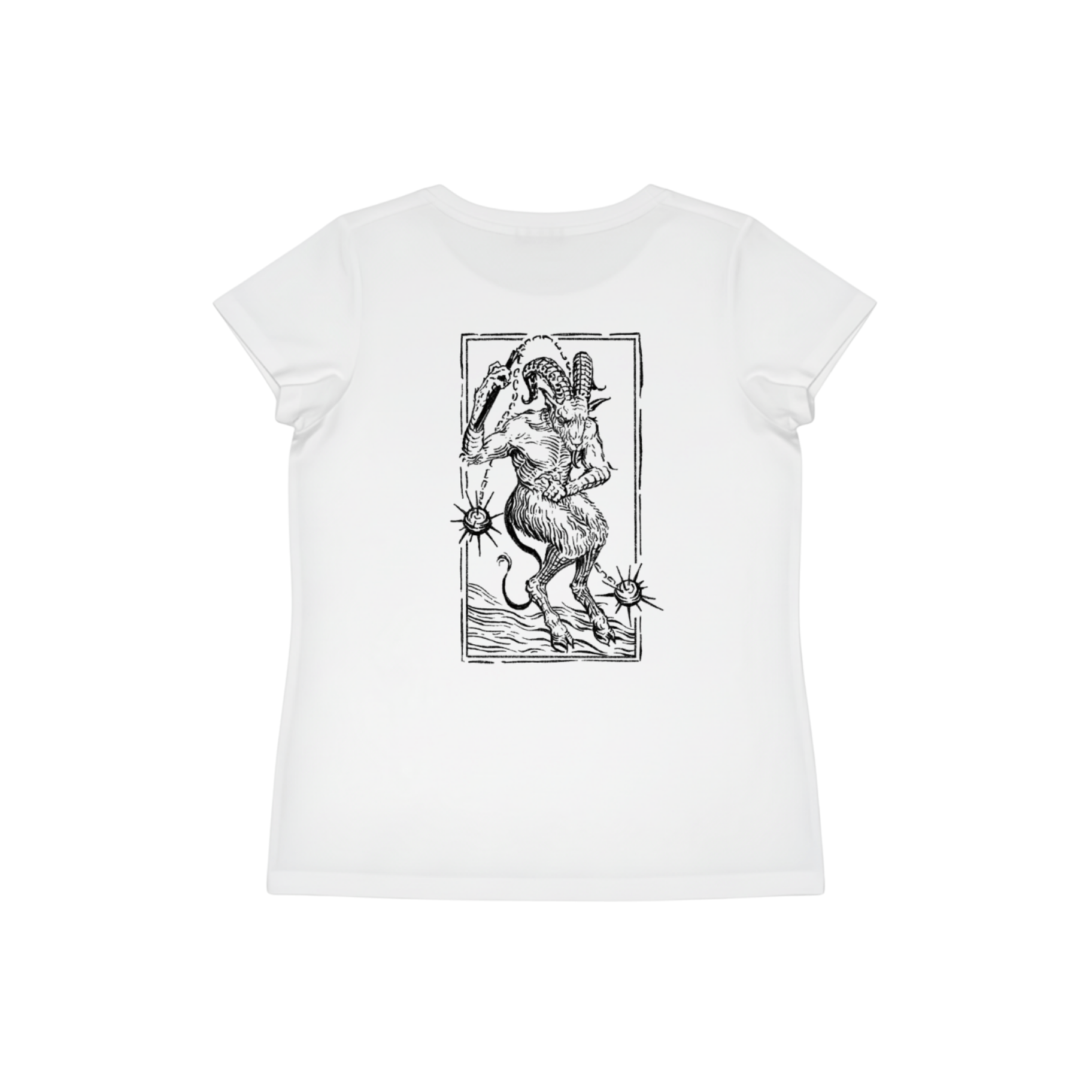 T-Shirt Goat Girl-White-Streetwear