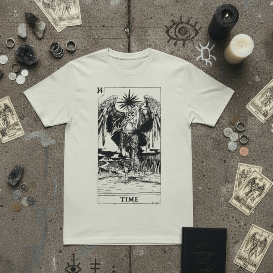 T-Shirt Off White Tarots Time – Streetwear