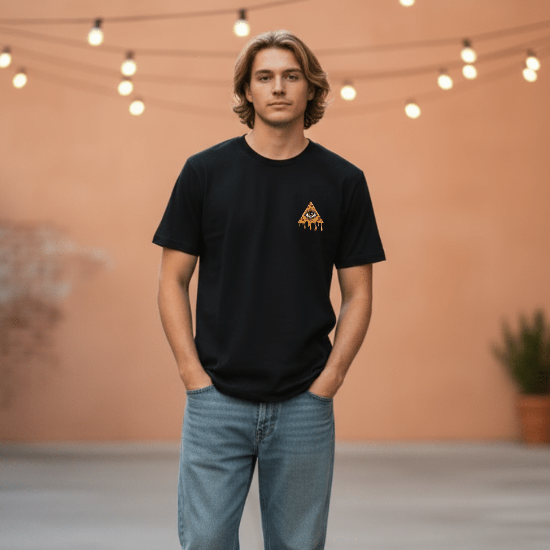 T-Shirt Trust series Spaghetti-Black-Ghettoblaster