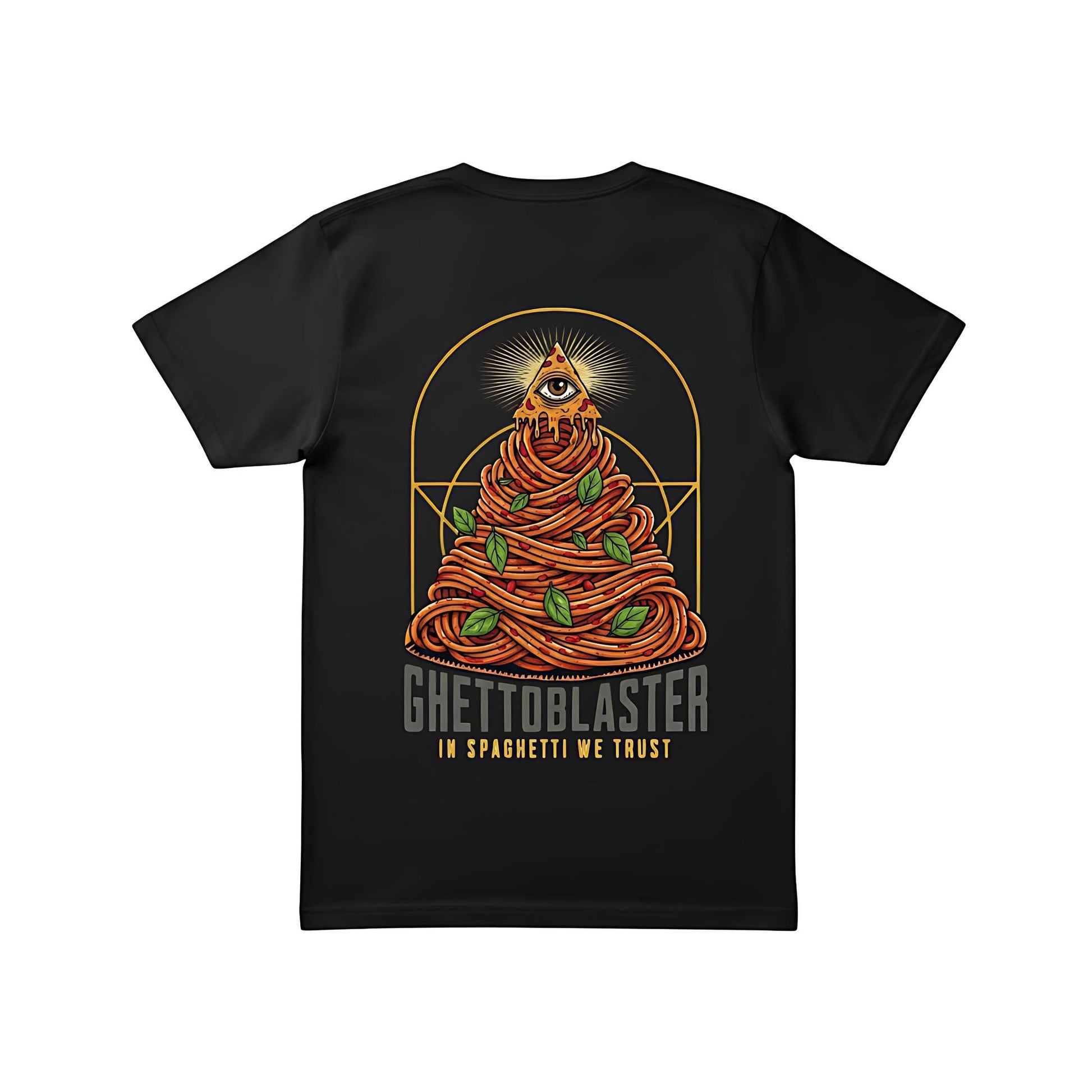 T-Shirt Trust series Spaghetti-Black-Ghettoblaster