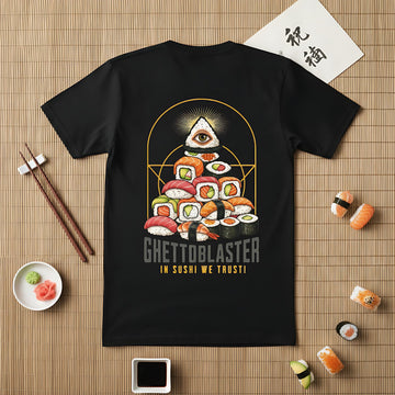 T-Shirt Trust series Sushi-Black-Streetwear