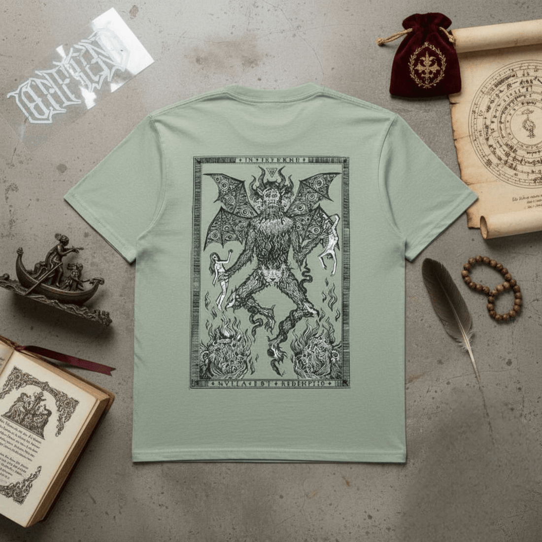 T-Shirt rosemary Inferno – Streetwear tee