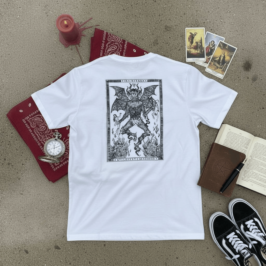 T-Shirt white Inferno – Streetwear tee