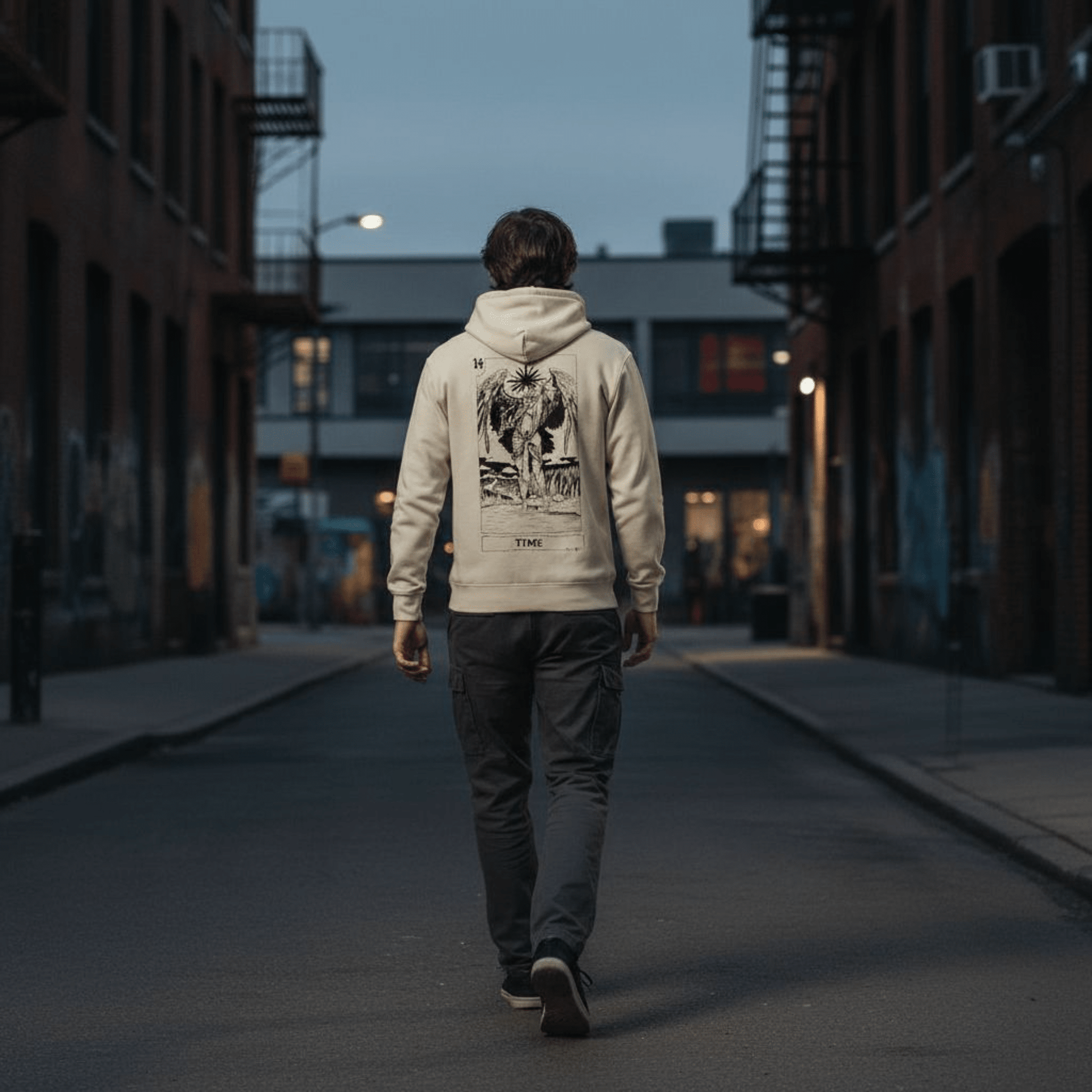 Tarots Time Butter Felpa con Cappuccio