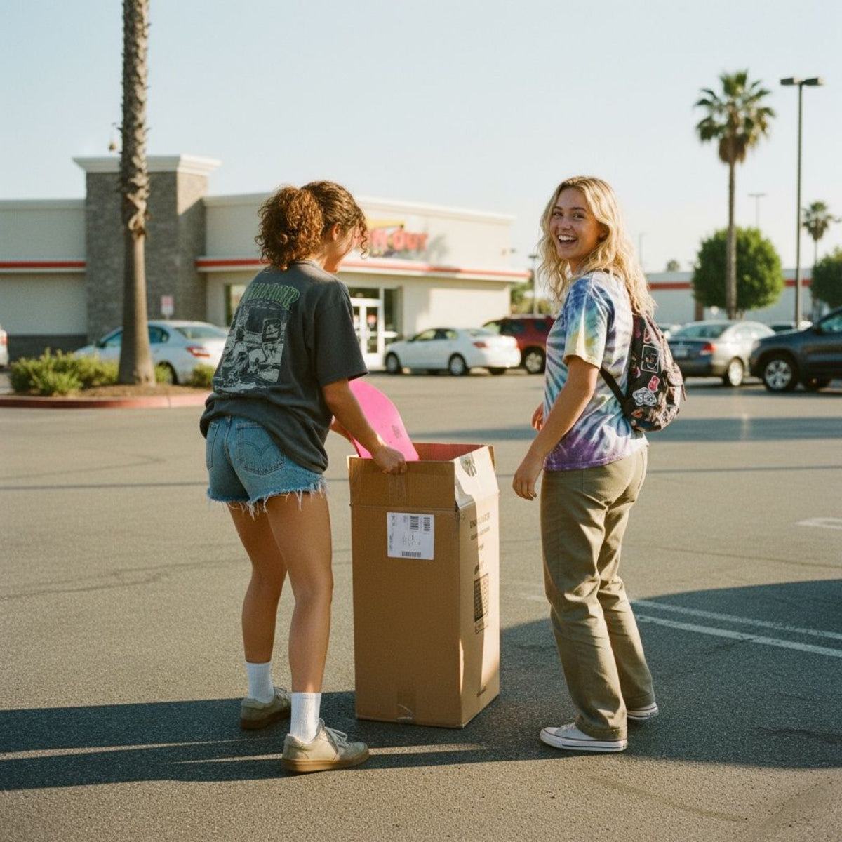Tavola da skate Small Logo Fuchsia 7.75" tavola skateboard