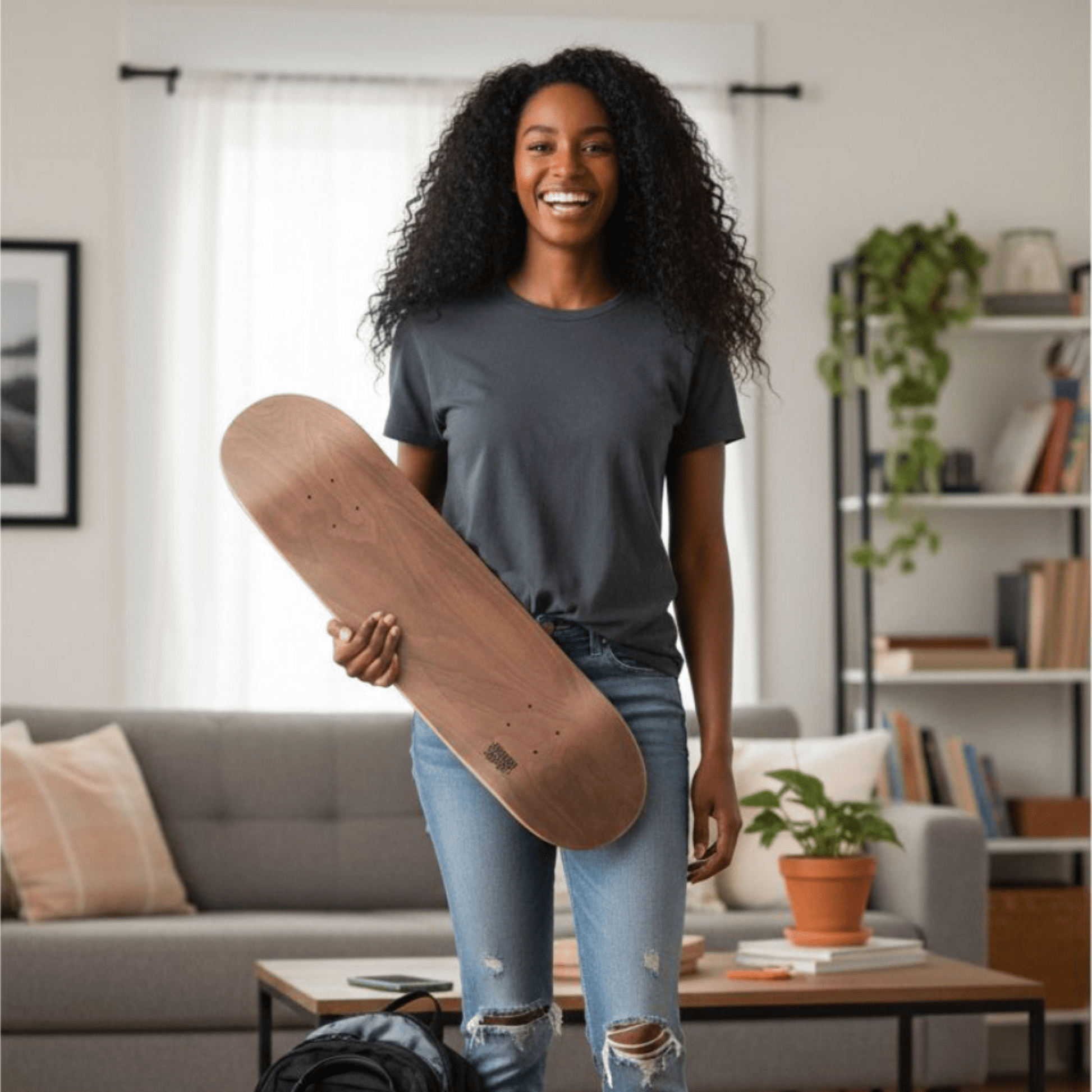 Tavola da skate Small Logo Rust 8.375" tavola skateboard