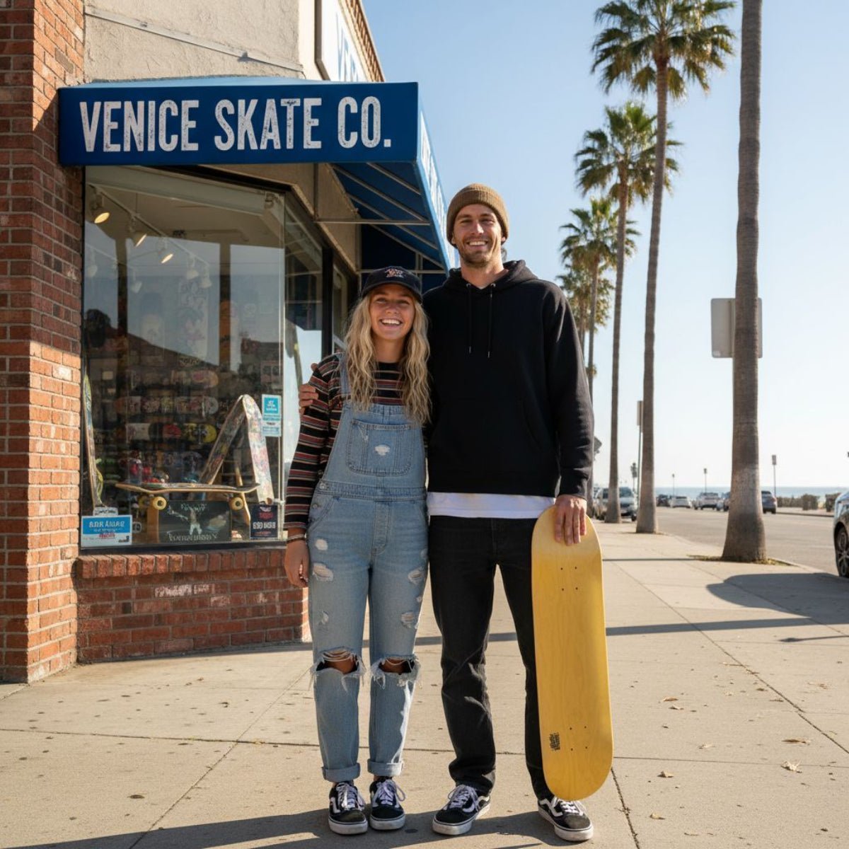 Tavola da skate pre gripped Small Logo Yellow 8.0" - ghettoblasterwear