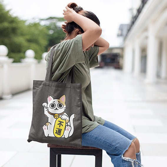 Tote Bag Gatto Meow – Cotone Riciclato Urban Style accessori