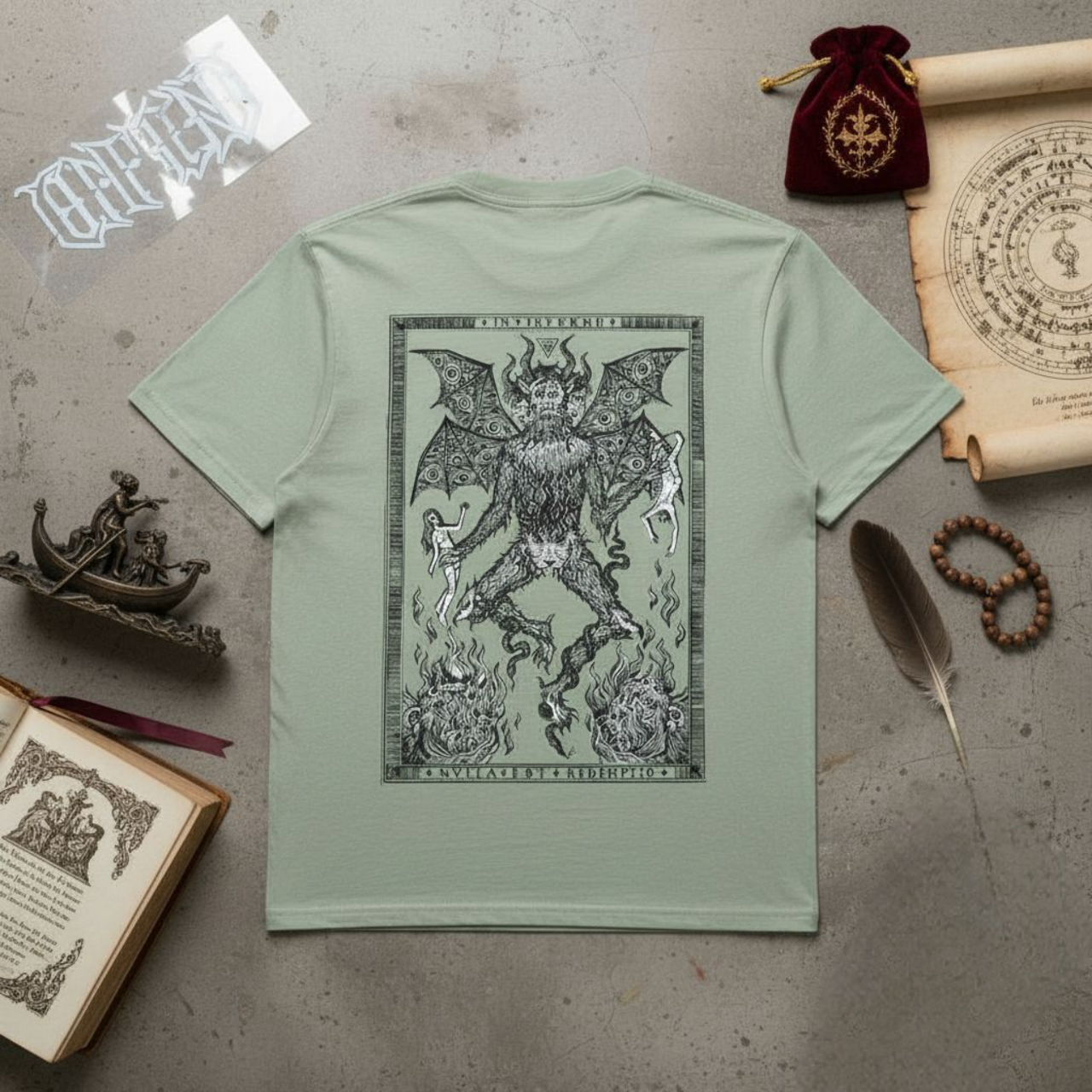 T-Shirt rose Inferno – Streetwear