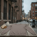 Basic Crew Taupe - ghettoblasterwear