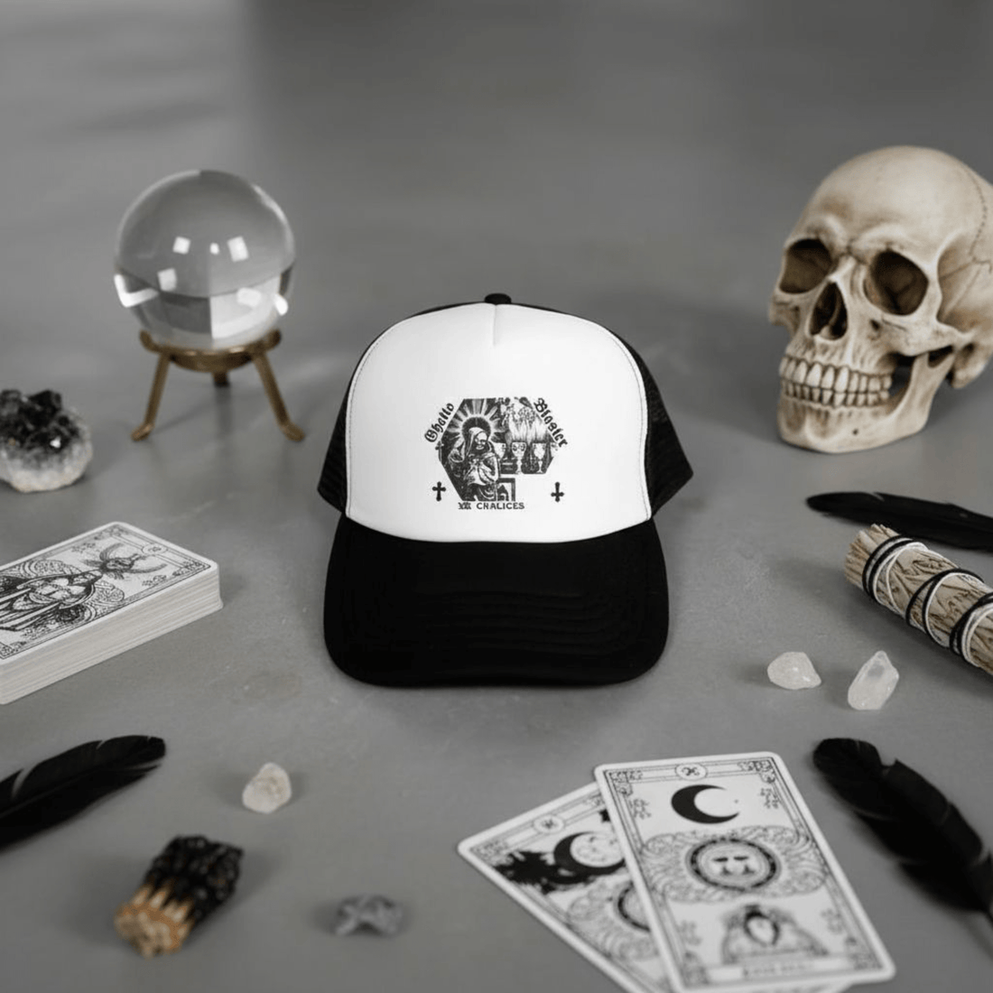 Cap Ghettoblaster Trucker Chalices - ghettoblasterwear