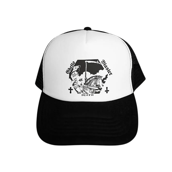 Cap Ghettoblaster Trucker Death - ghettoblasterwear