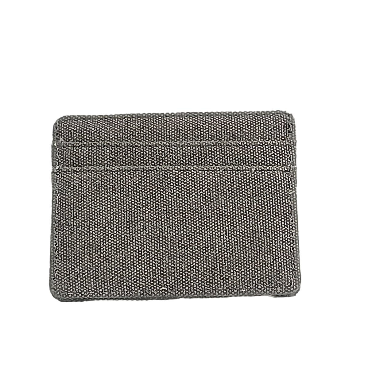 Cardholder in Canvas con Blocco RFID grey - ghettoblasterwear