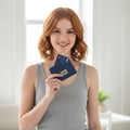 Cardholder in Canvas con Blocco RFID navy - ghettoblasterwear