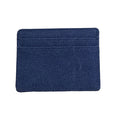 Cardholder in Canvas con Blocco RFID navy - ghettoblasterwear