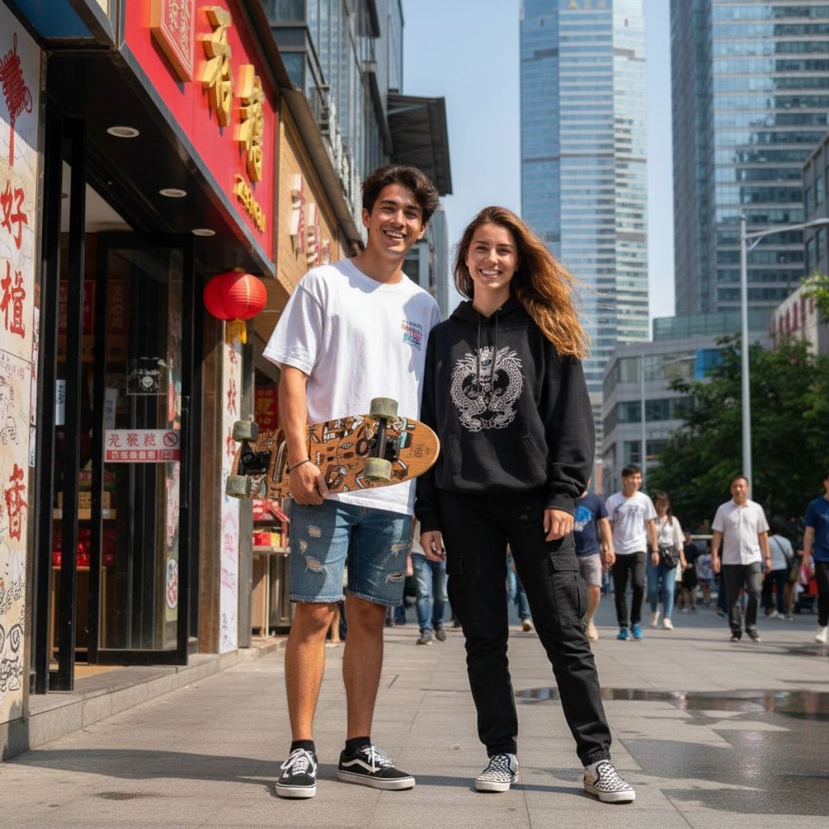 Cruiser Medium Geroglifics 32" - ghettoblasterwear