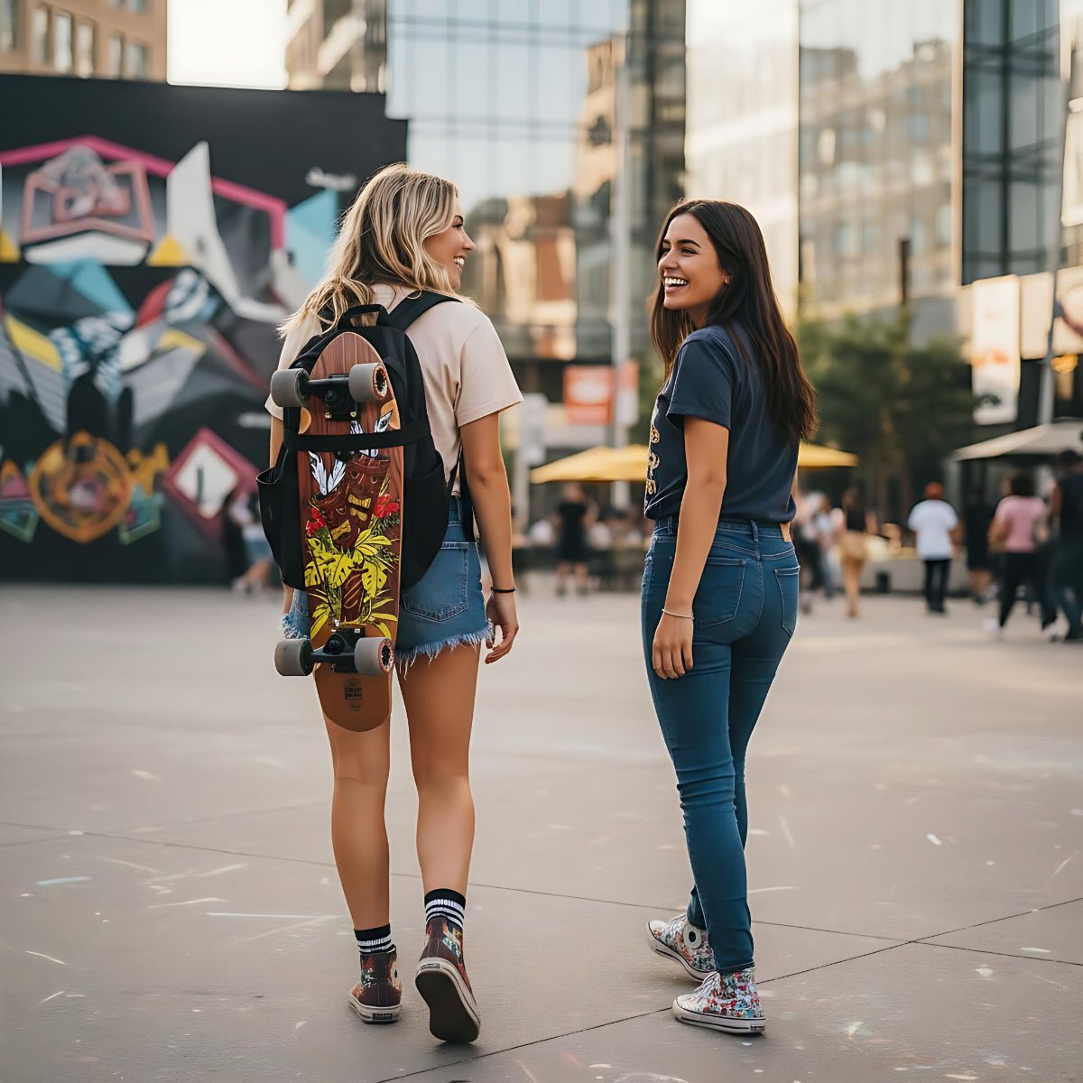 Cruiser Small Tiki Totem 26" x 7.25" - ghettoblasterwear