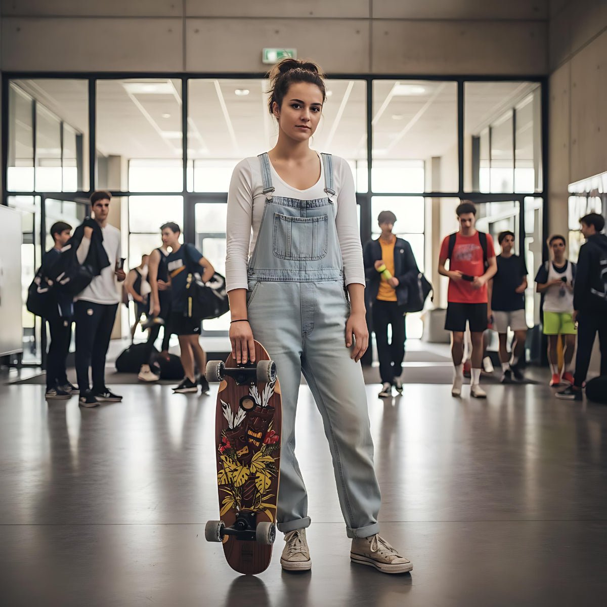 Cruiser Tiki Totem Mogano 32" - ghettoblasterwear