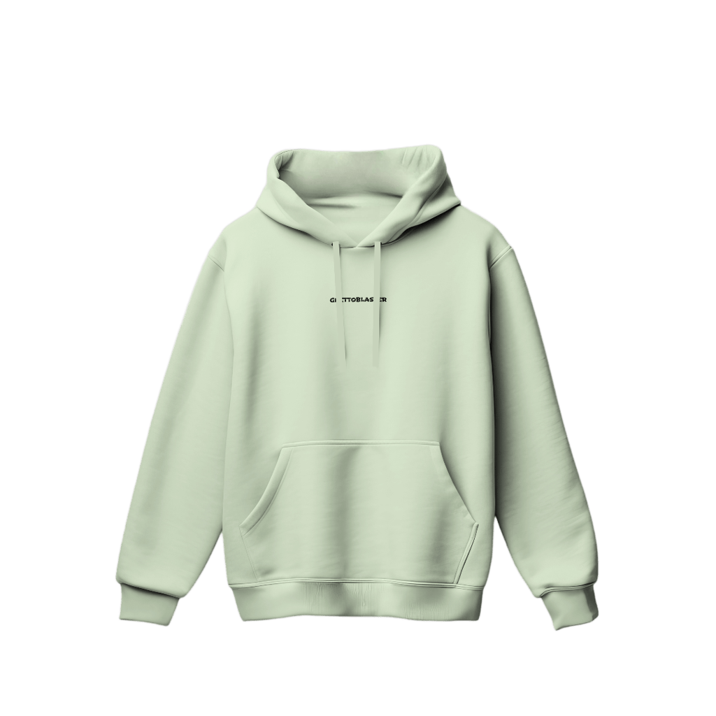 Felpa con Cappuccio Central District Ice Blue A - ghettoblasterwear