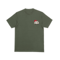 Hasunoana Tee Olive - ghettoblasterwear