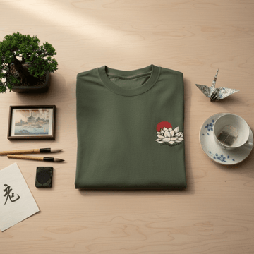 Hasunoana Tee Olive - Ghettoblaster - ghettoblasterwear