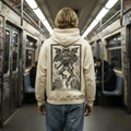 Inferno Hoodie Butter - ghettoblasterwear
