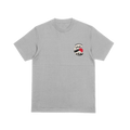 Kanagawa Tee Grey Heather - ghettoblasterwear
