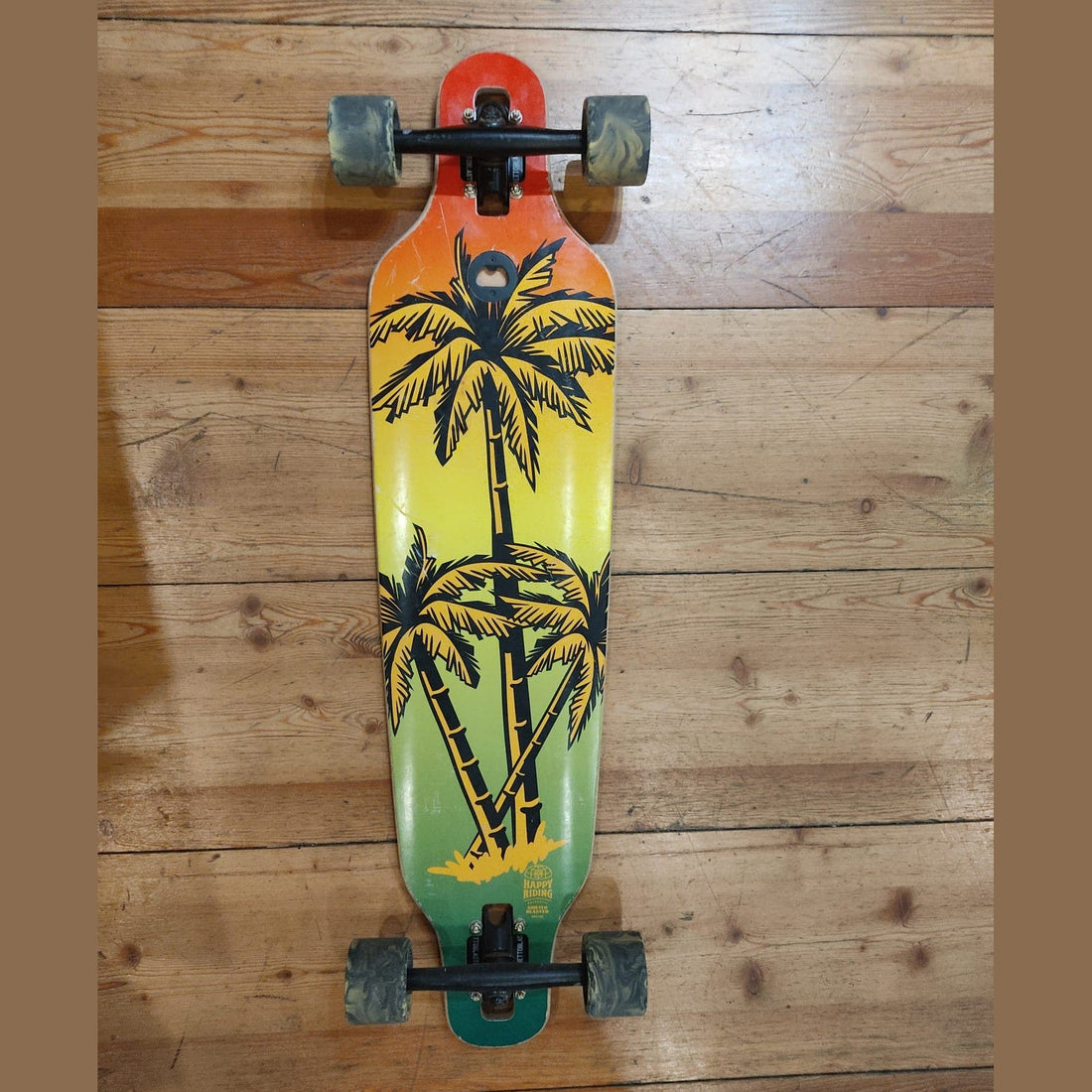 Longboard Usato – Grado 7/10 | Tavola in Acero Hard Rock Maple - ghettoblasterwear