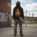Pizza Trust Hoodie Black - ghettoblasterwear