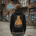 Pizza Trust Hoodie Black - ghettoblasterwear