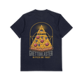 Pizza Trust Tee Navy - ghettoblasterwear