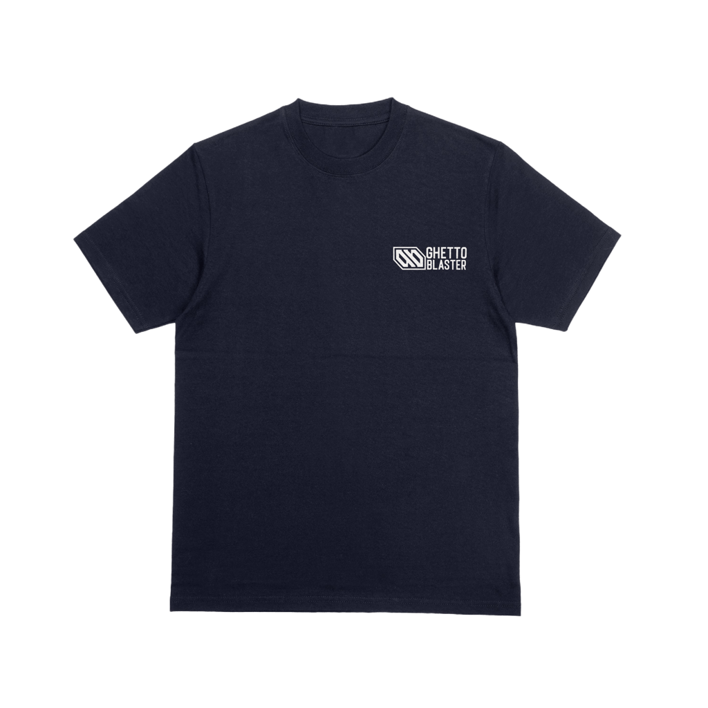 Pizza Trust Tee Navy - ghettoblasterwear