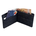 Portafoglio in Canvas con Blocco RFID blk - ghettoblasterwear
