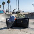 Portafoglio in Canvas con Blocco RFID blk - ghettoblasterwear