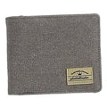 Portafoglio in Canvas con Blocco RFID grey - ghettoblasterwear