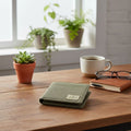 Portafoglio portamonete Canvas RFID olive - ghettoblasterwear