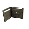 Portafoglio portamonete Canvas RFID olive - ghettoblasterwear