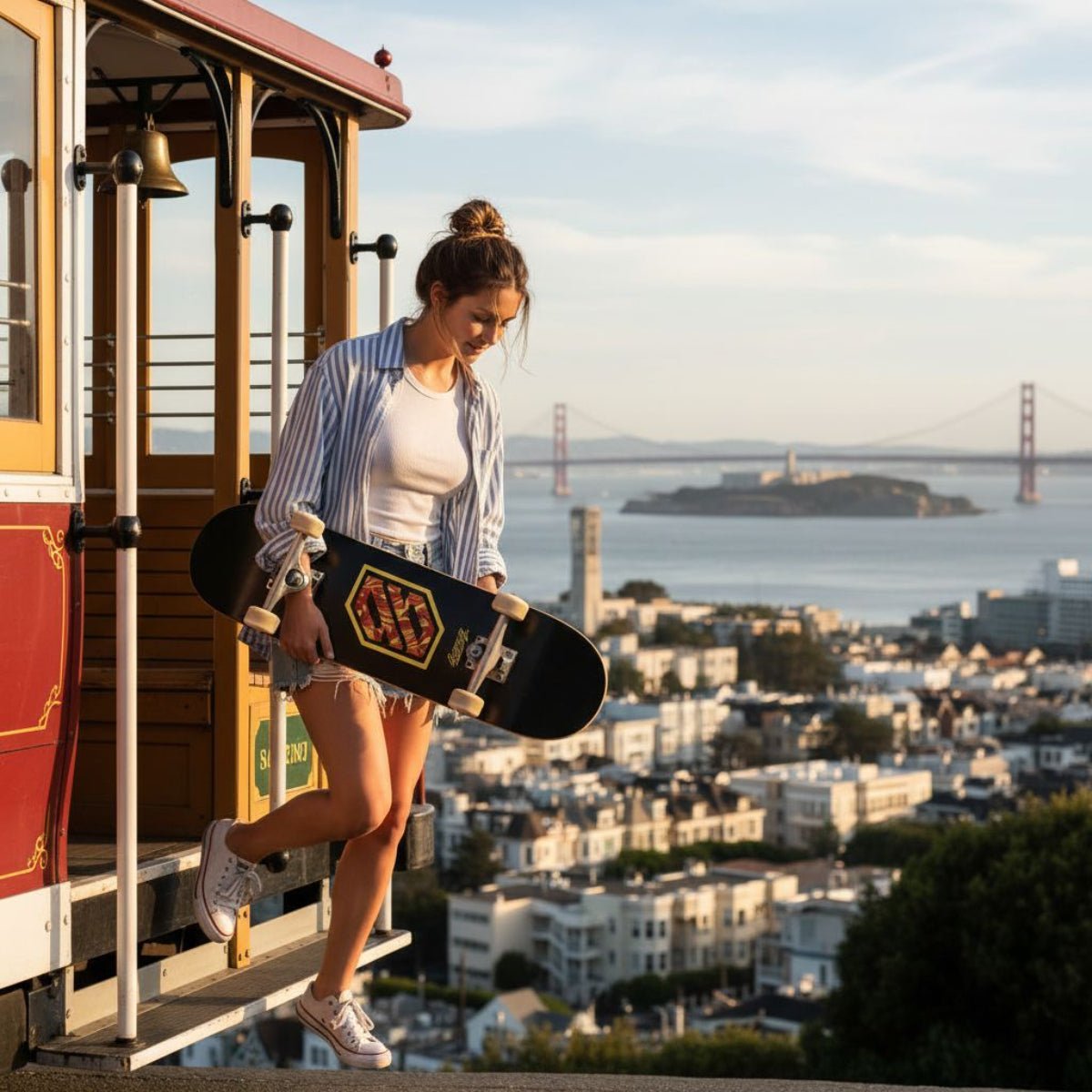 Skate per iniziare Flame Yellow 8.125" - ghettoblasterwear