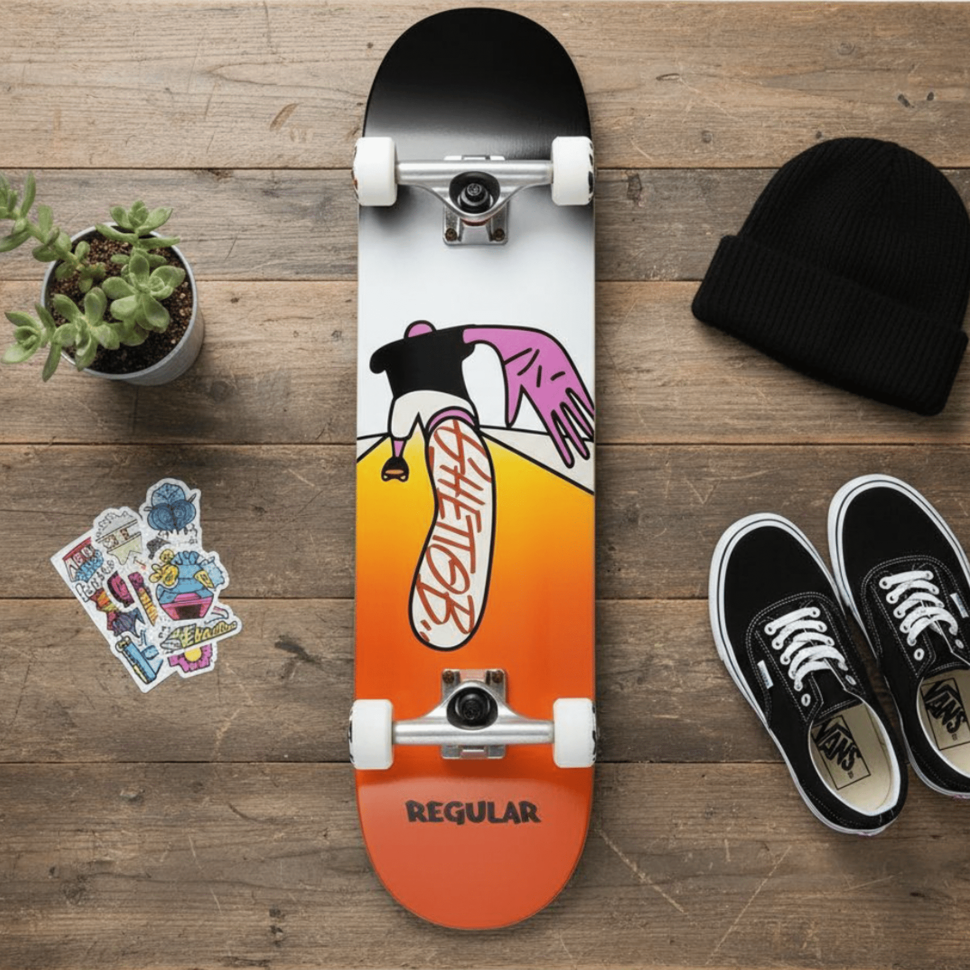 Skate per iniziare Push Regular 8.0" - ghettoblasterwear