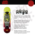 Skate per iniziare Skull red yellow 8.0