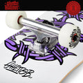 Skateboard completo per iniziare Barbed Wire Purple 8.25
