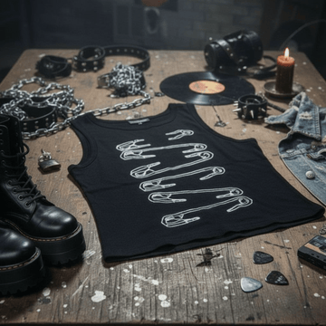 Spille Crop Top Donna Black - Ghettoblaster - ghettoblasterwear