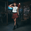 Spille Crop Top Donna White - Ghettoblaster - ghettoblasterwear