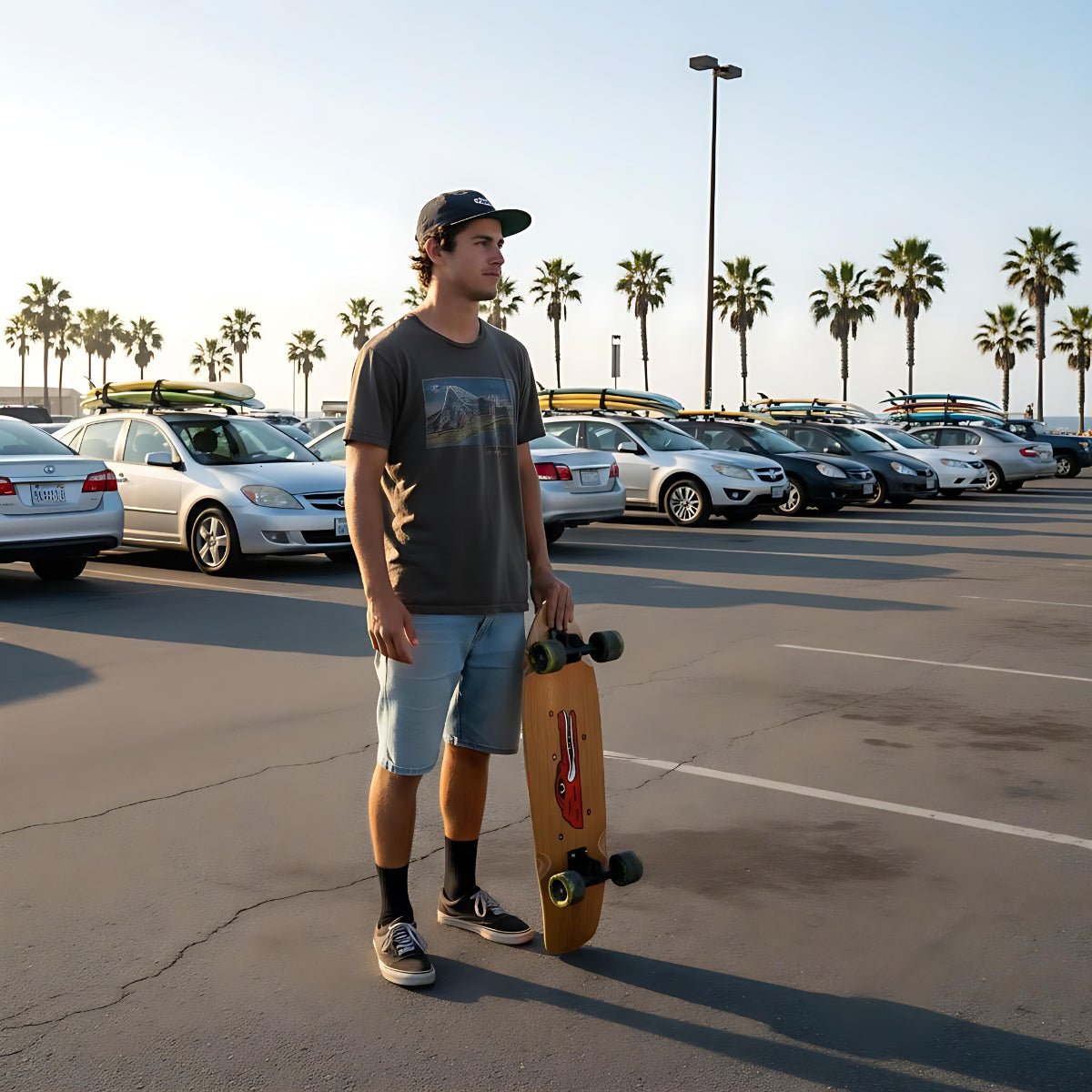 Surfskate Crocodile 30"x 9,75" - ghettoblasterwear