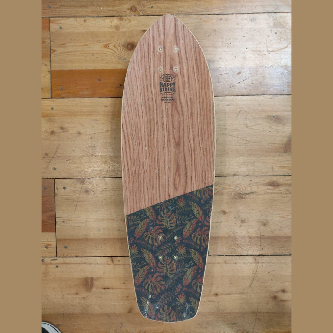 Surfskate Usato – Grado 10/10 | Tavola 32" in Acero e Mogano - ghettoblasterwear
