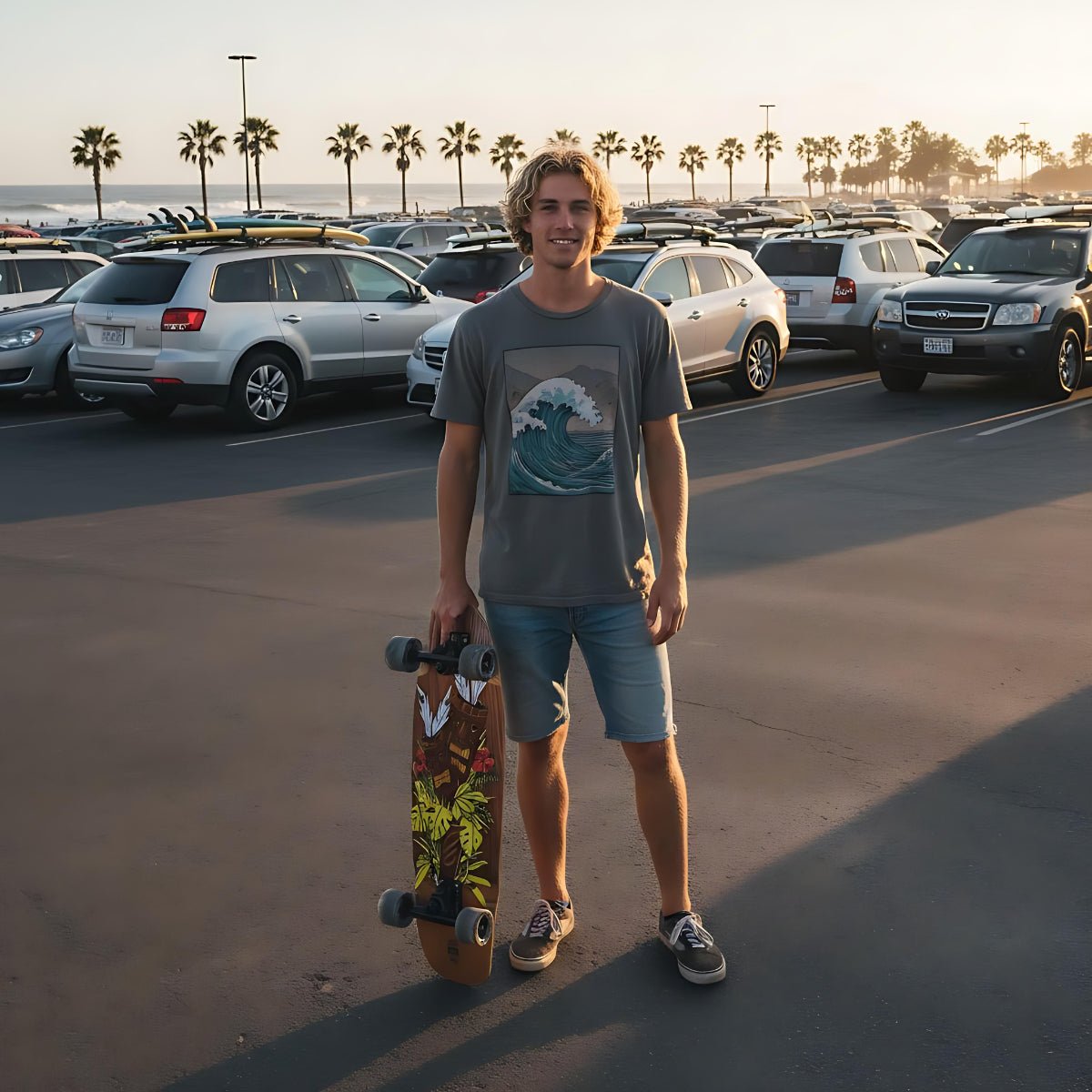 Surfskate Usato – Grado 10/10 | Tavola 32" in Acero e Mogano - ghettoblasterwear