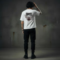 T-Shirt Bat White – Streetwear - ghettoblasterwear