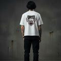 T-Shirt Bat White – Streetwear - ghettoblasterwear