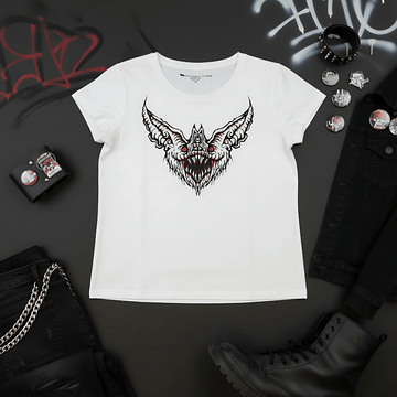 T-Shirt Bath Girl - White - Streetwear - ghettoblasterwear